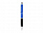 Ручка-стилус шариковая Ziggy черные чернила, синий/черный с логотипом в Балашихе заказать по выгодной цене в кибермаркете AvroraStore