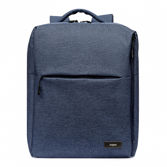 Рюкзак для ноутбука Conveza, синий/серый с логотипом в Балашихе заказать по выгодной цене в кибермаркете AvroraStore