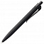 Ручка шариковая Prodir QS03 PRP Tyre Soft Touch, черная с логотипом в Балашихе заказать по выгодной цене в кибермаркете AvroraStore