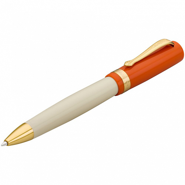 Ручка шариковая Student 70`s Soul, оранжевая с логотипом в Балашихе заказать по выгодной цене в кибермаркете AvroraStore