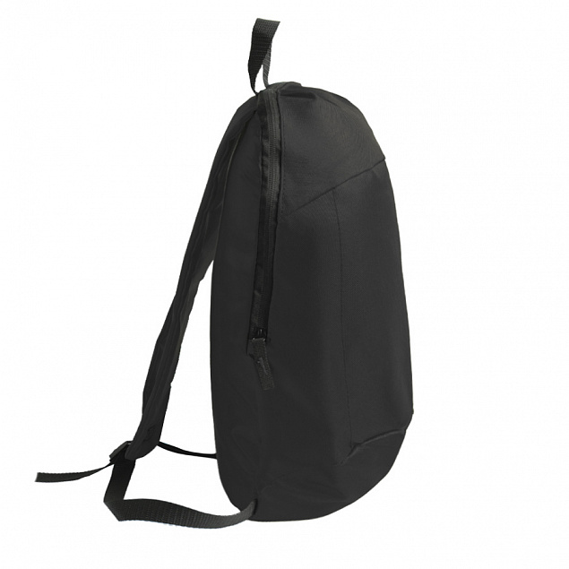 Рюкзак "Rush", чёрный, 40 x 24 см, 100% полиэстер 600D с логотипом в Балашихе заказать по выгодной цене в кибермаркете AvroraStore