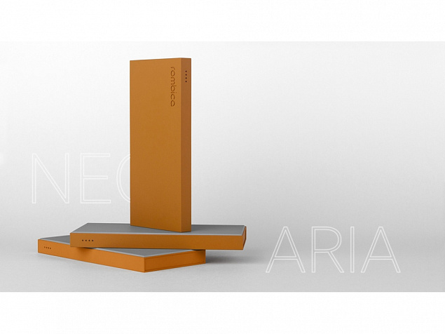 Внешний аккумулятор NEO ARIA, 10000 mAh с логотипом в Балашихе заказать по выгодной цене в кибермаркете AvroraStore