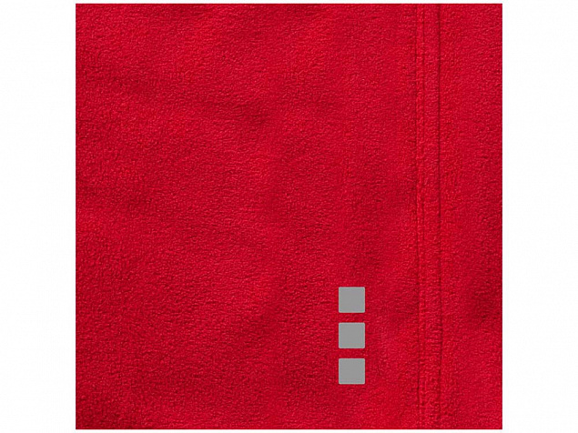 Куртка флисовая Brossard женская, красный с логотипом в Балашихе заказать по выгодной цене в кибермаркете AvroraStore