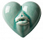 Фарфоровое сердце What The Heart Speaks About с логотипом в Балашихе заказать по выгодной цене в кибермаркете AvroraStore
