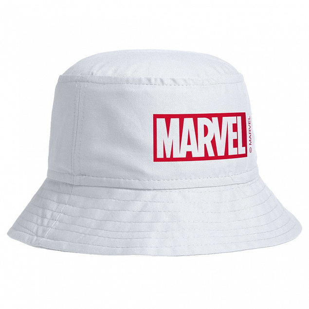 Панама Marvel, белая с логотипом в Балашихе заказать по выгодной цене в кибермаркете AvroraStore
