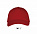 Бейсболка LONG BEACH,Красный/Белый  с логотипом в Балашихе заказать по выгодной цене в кибермаркете AvroraStore