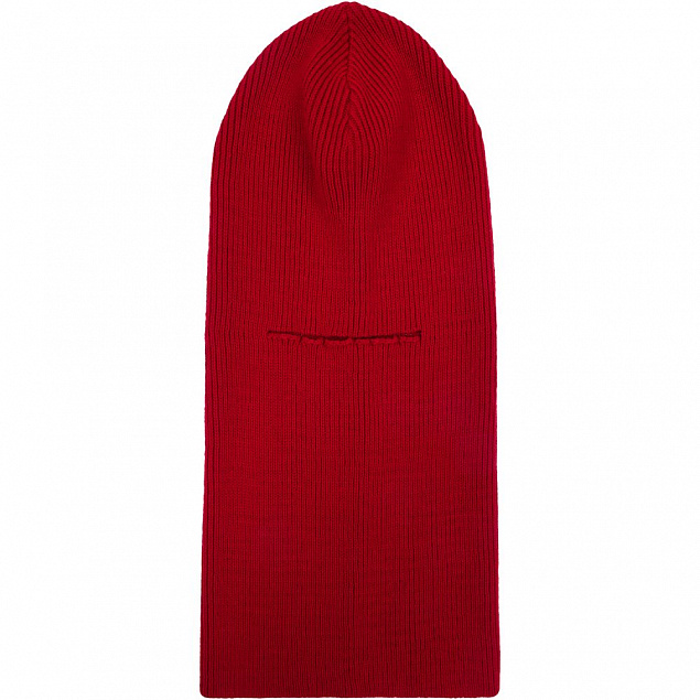 Шапка-балаклава Helma, красная с логотипом в Балашихе заказать по выгодной цене в кибермаркете AvroraStore