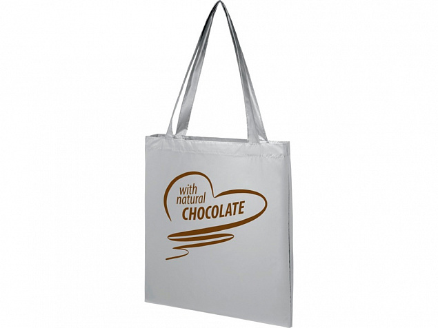 Эко-сумка Salvador блестящая с логотипом в Балашихе заказать по выгодной цене в кибермаркете AvroraStore