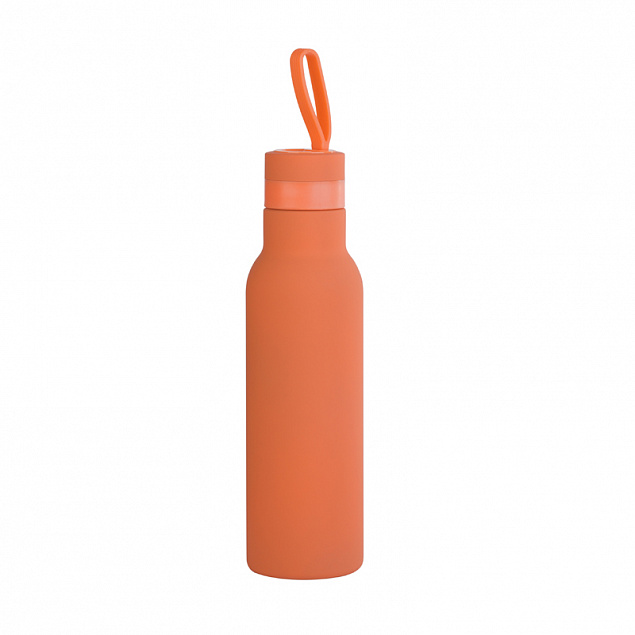 Бутылка для воды "Фитнес", покрытие soft touch, 0,7 л. с логотипом в Балашихе заказать по выгодной цене в кибермаркете AvroraStore