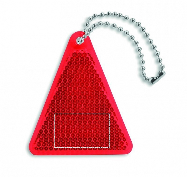 Светоотражатель треугольной фор с логотипом в Балашихе заказать по выгодной цене в кибермаркете AvroraStore