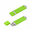 Флеш-карта USB 8GB "Абсолют", зеленое яблоко с логотипом в Балашихе заказать по выгодной цене в кибермаркете AvroraStore