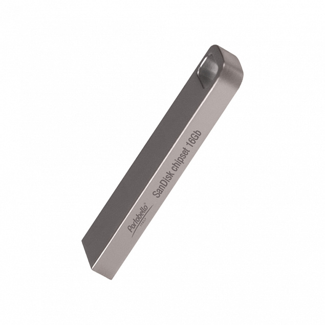 USB Флешка, Flash, 16Gb, серебряный, в подарочной упаковке с логотипом в Балашихе заказать по выгодной цене в кибермаркете AvroraStore