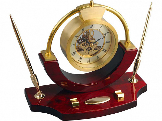 Часы настольные «Люксембург» с логотипом в Балашихе заказать по выгодной цене в кибермаркете AvroraStore
