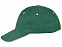 Бейсболка New Castle 6-ти панельная, зеленый/натуральный с логотипом в Балашихе заказать по выгодной цене в кибермаркете AvroraStore