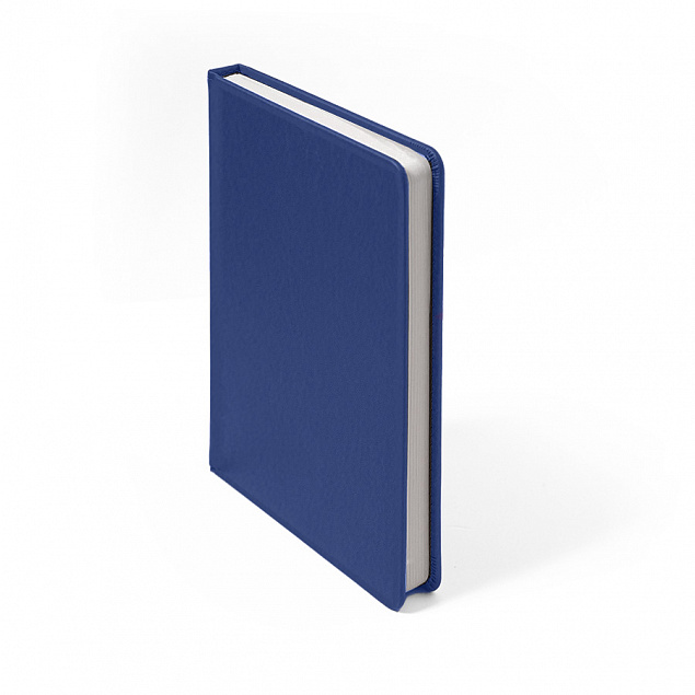 Ежедневник недатированный Duncan, А5,  синий ройал, белый блок с логотипом в Балашихе заказать по выгодной цене в кибермаркете AvroraStore