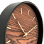 Часы настенные Echo, палисандр с логотипом в Балашихе заказать по выгодной цене в кибермаркете AvroraStore