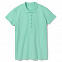 Рубашка поло женская PHOENIX WOMEN, зеленая мята с логотипом в Балашихе заказать по выгодной цене в кибермаркете AvroraStore
