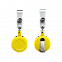 Ретрактор 4hand (желтый) с логотипом в Балашихе заказать по выгодной цене в кибермаркете AvroraStore