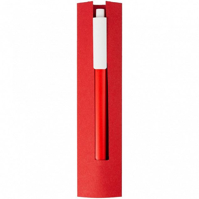 Чехол для ручки Hood Color, красный с логотипом в Балашихе заказать по выгодной цене в кибермаркете AvroraStore
