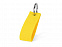 Брелок Войлочный, желтый с логотипом в Балашихе заказать по выгодной цене в кибермаркете AvroraStore