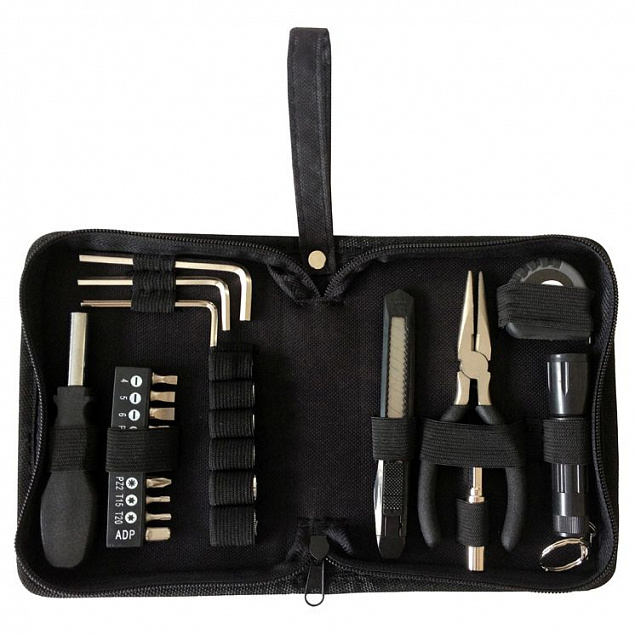 Набор инструментов Stinger 26, черный с логотипом в Балашихе заказать по выгодной цене в кибермаркете AvroraStore