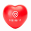 Сердечко антистресс BIKU, Красный с логотипом в Балашихе заказать по выгодной цене в кибермаркете AvroraStore