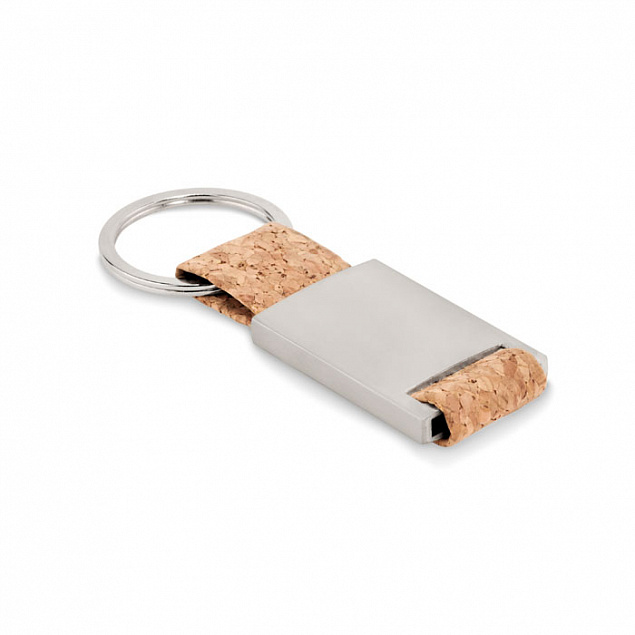 Кольцо для ключей с пробковой т с логотипом в Балашихе заказать по выгодной цене в кибермаркете AvroraStore