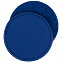 Лейбл из ПВХ с липучкой Menteqo Round, синий с логотипом в Балашихе заказать по выгодной цене в кибермаркете AvroraStore