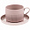 Чайная пара Pastello Moderno, розовая с логотипом в Балашихе заказать по выгодной цене в кибермаркете AvroraStore