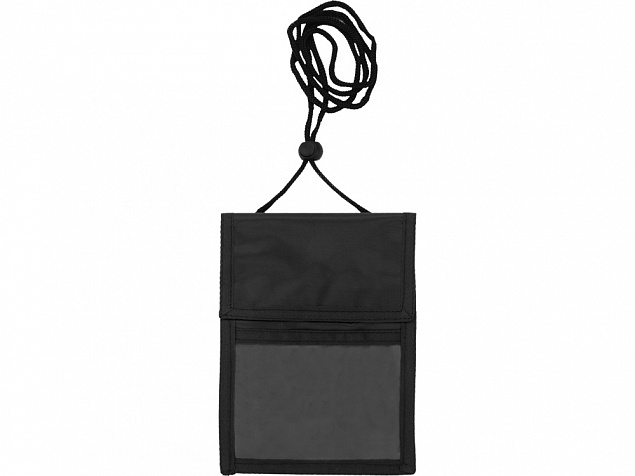 Нагрудное дорожное портмоне со шнурком с логотипом в Балашихе заказать по выгодной цене в кибермаркете AvroraStore