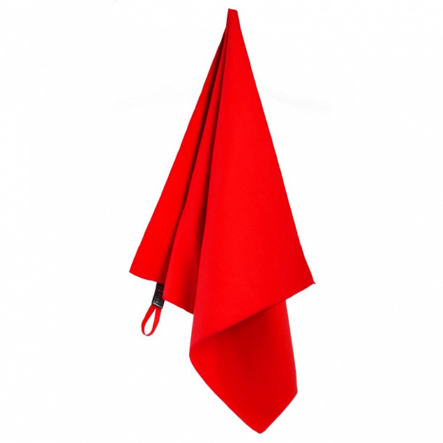 Спортивное полотенце Atoll Medium, красное с логотипом в Балашихе заказать по выгодной цене в кибермаркете AvroraStore