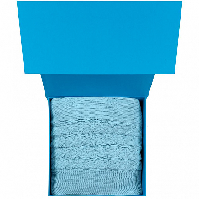 Коробка Amaze, голубая с логотипом в Балашихе заказать по выгодной цене в кибермаркете AvroraStore