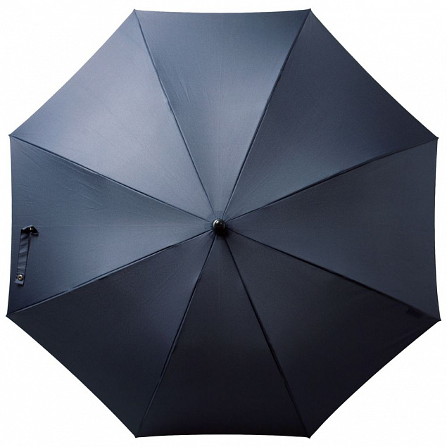 Зонт-трость Alessio, темно-синий с логотипом в Балашихе заказать по выгодной цене в кибермаркете AvroraStore