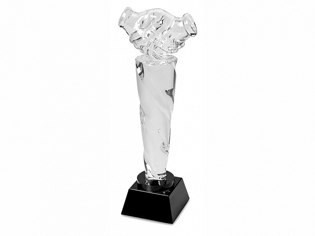 Награда Рукопожатие с логотипом в Балашихе заказать по выгодной цене в кибермаркете AvroraStore