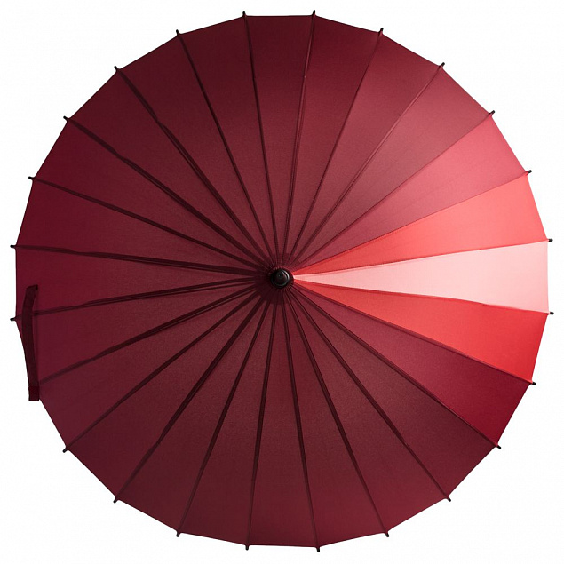 Зонт-трость «Спектр»,красный с логотипом в Балашихе заказать по выгодной цене в кибермаркете AvroraStore