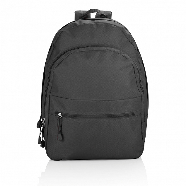 Рюкзак Basic, черный с логотипом в Балашихе заказать по выгодной цене в кибермаркете AvroraStore
