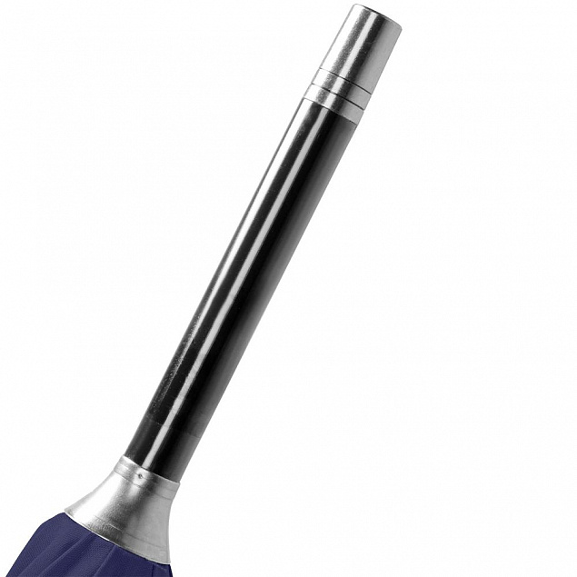 Зонт-трость Fiber Golf Fiberglas, темно-синий с логотипом в Балашихе заказать по выгодной цене в кибермаркете AvroraStore