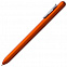 Ручка шариковая Slider Silver, оранжевая с логотипом в Балашихе заказать по выгодной цене в кибермаркете AvroraStore