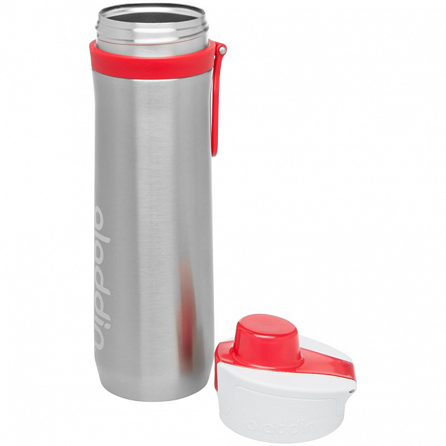 Бутылка для воды Active Hydration 600, красная с логотипом в Балашихе заказать по выгодной цене в кибермаркете AvroraStore