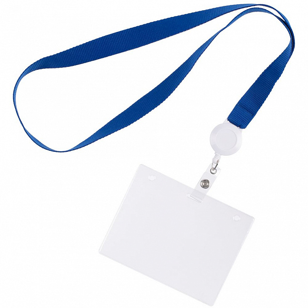 Карман для бейджа Lucid, горизонтальный, из фактурного ПВХ с логотипом в Балашихе заказать по выгодной цене в кибермаркете AvroraStore