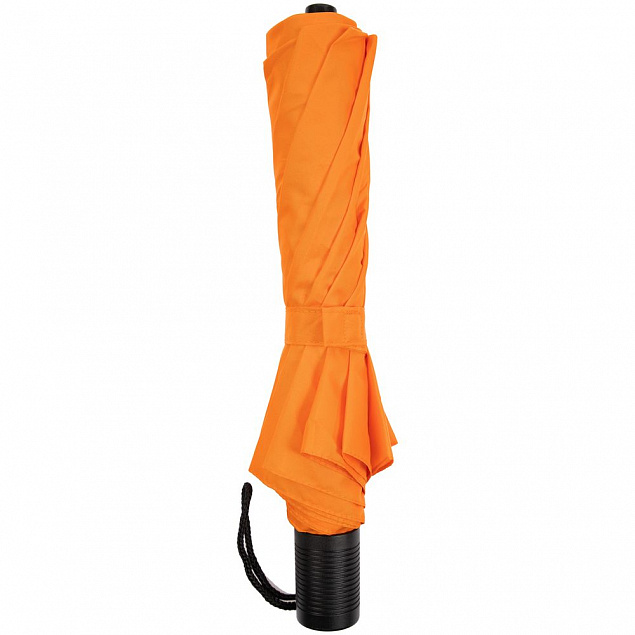 Зонт складной Rain Spell, оранжевый с логотипом в Балашихе заказать по выгодной цене в кибермаркете AvroraStore