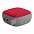 Беспроводная колонка Chubby, серая с красным с логотипом в Балашихе заказать по выгодной цене в кибермаркете AvroraStore