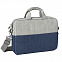 Конференц-сумка BEAM NOTE, серый/темно-синий, 39х30х6.5 см, ткань верха: 100% полиамид, под-д: 100%п с логотипом в Балашихе заказать по выгодной цене в кибермаркете AvroraStore