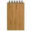 Блокнот на кольцах Bamboo Simple с логотипом в Балашихе заказать по выгодной цене в кибермаркете AvroraStore