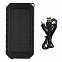 Внешний аккумулятор с солнечной панелью и функцией беспроводной зарядки, 10000 мАч, 10 Вт с логотипом в Балашихе заказать по выгодной цене в кибермаркете AvroraStore