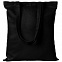 Холщовая сумка Countryside 260, черная с логотипом в Балашихе заказать по выгодной цене в кибермаркете AvroraStore
