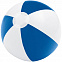 Надувной пляжный мяч Cruise, синий с белым с логотипом в Балашихе заказать по выгодной цене в кибермаркете AvroraStore
