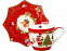 Чайная пара «Санта Клаус» с логотипом в Балашихе заказать по выгодной цене в кибермаркете AvroraStore