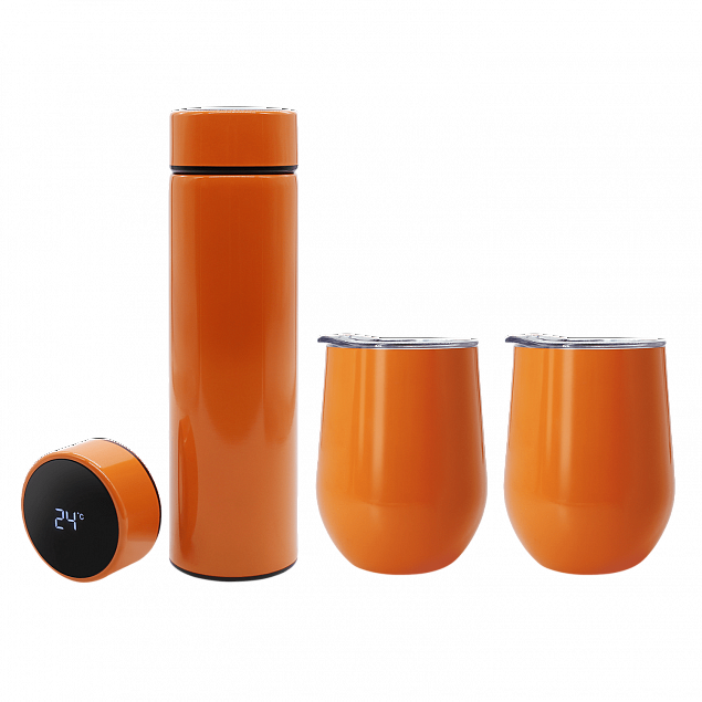 Набор Hot Box C2 G, оранжевый с логотипом в Балашихе заказать по выгодной цене в кибермаркете AvroraStore