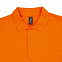 Рубашка поло мужская SPRING 210, оранжевая с логотипом в Балашихе заказать по выгодной цене в кибермаркете AvroraStore